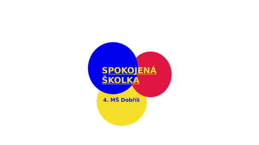 4. Mateřská škola Dobříš logo