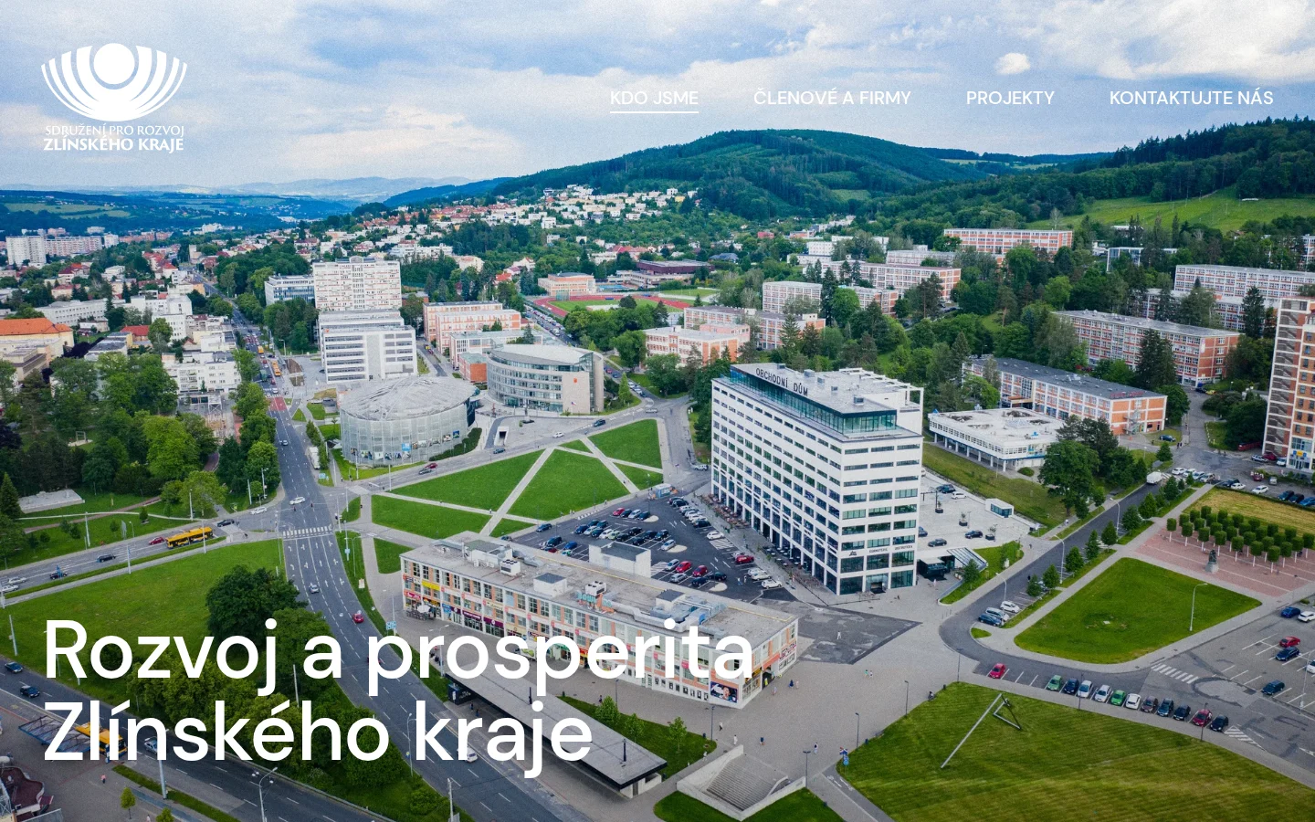 Sdružení pro rozvoj Zlínského kraje website