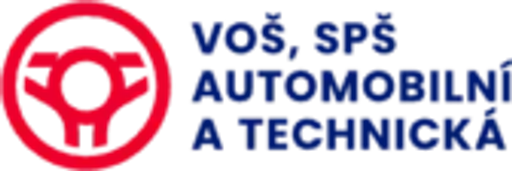 VOŠ, SPŠ automobilní a technická České Budějovice logo