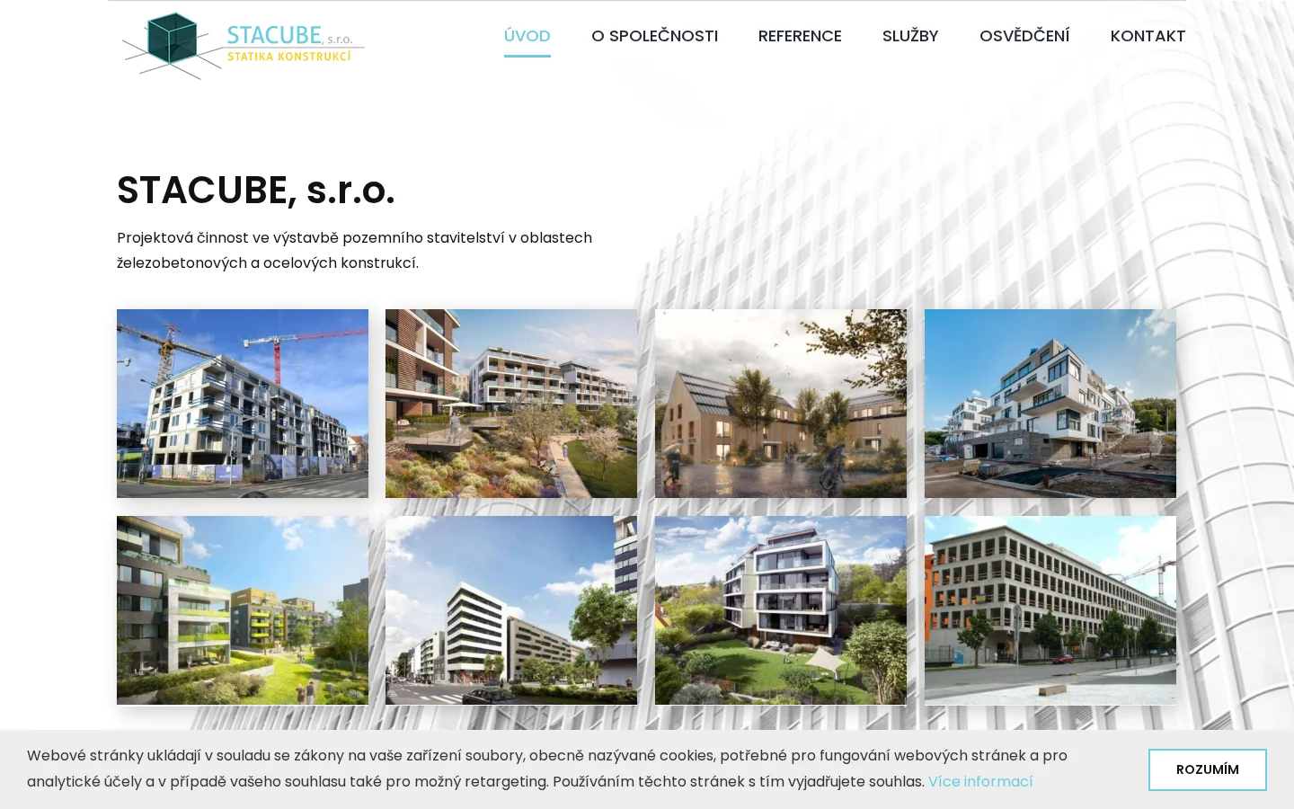 Stacube, s.r.o. website