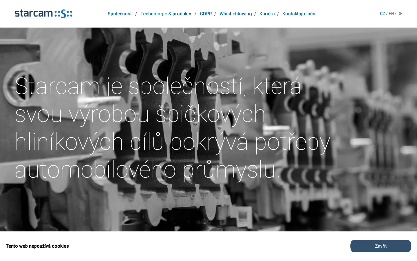 STARCAM website