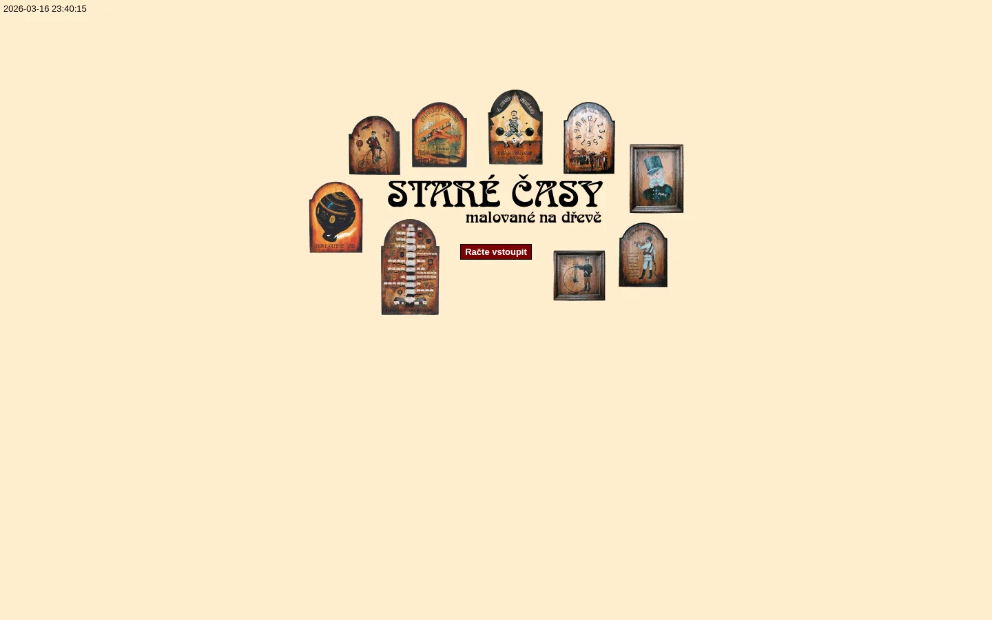 STARÉ ČASY website