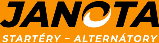 JANOTA startéry - alternátory logo