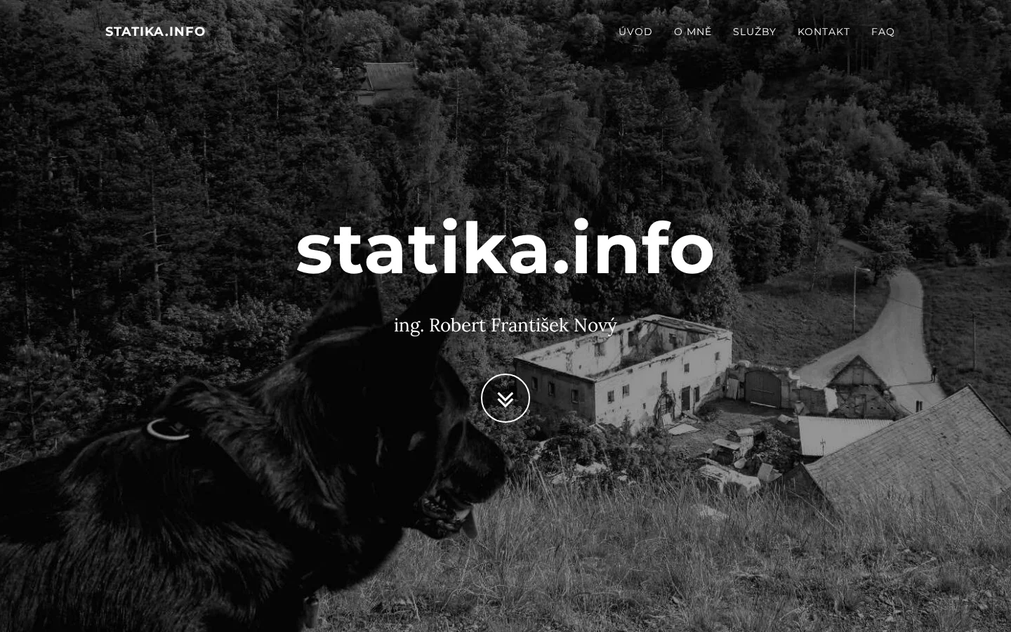 Robert Nový - statika.info website