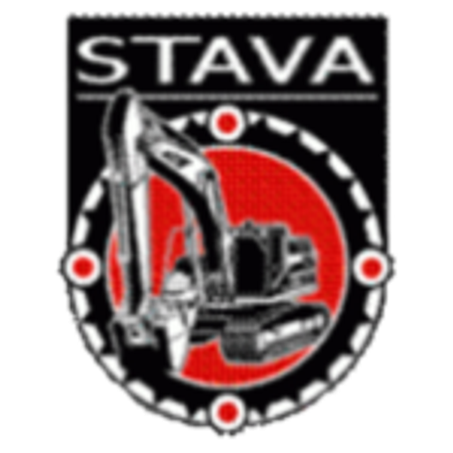 STAVA betonárny a zemní práce logo