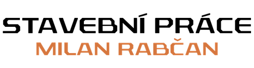 Milan Rabčan - stavební firma logo