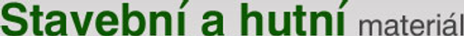 Stavební a hutní materiál logo