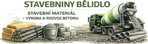 Betonárna Stavebniny Bělidlo logo
