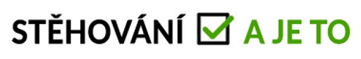 STĚHOVÁNÍ A JE TO logo