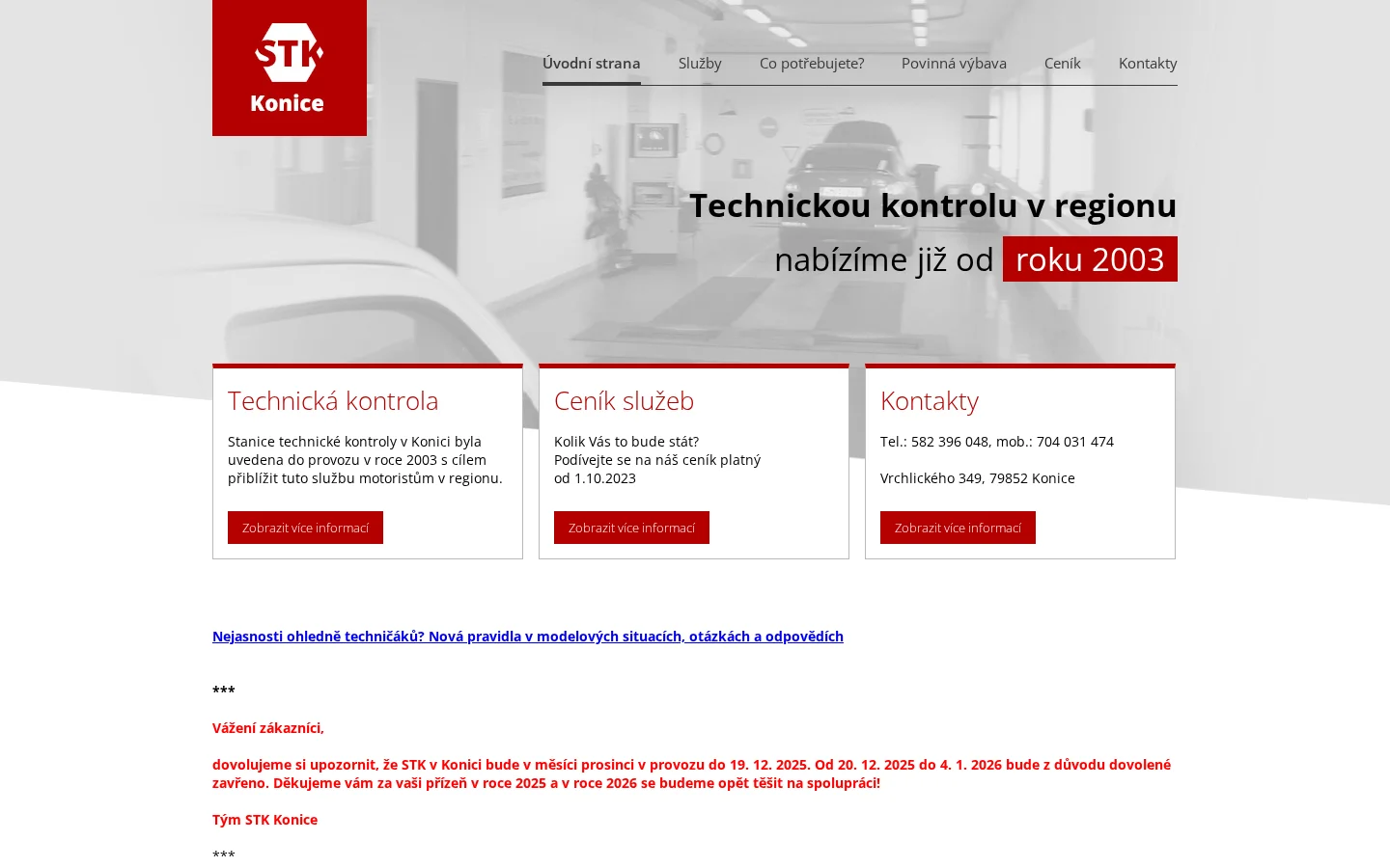STATEKON, s.r.o. website