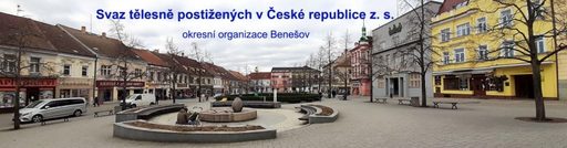 Svaz tělesně postižených v České republice z. s. okresní organizace Benešov logo