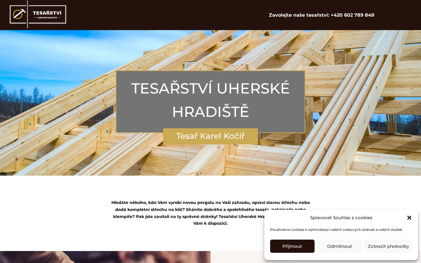 Tesařství Uherské Hradiště - Tesař Karel Kočíř website