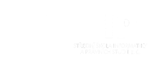 Střední škola informatiky a právních studií logo