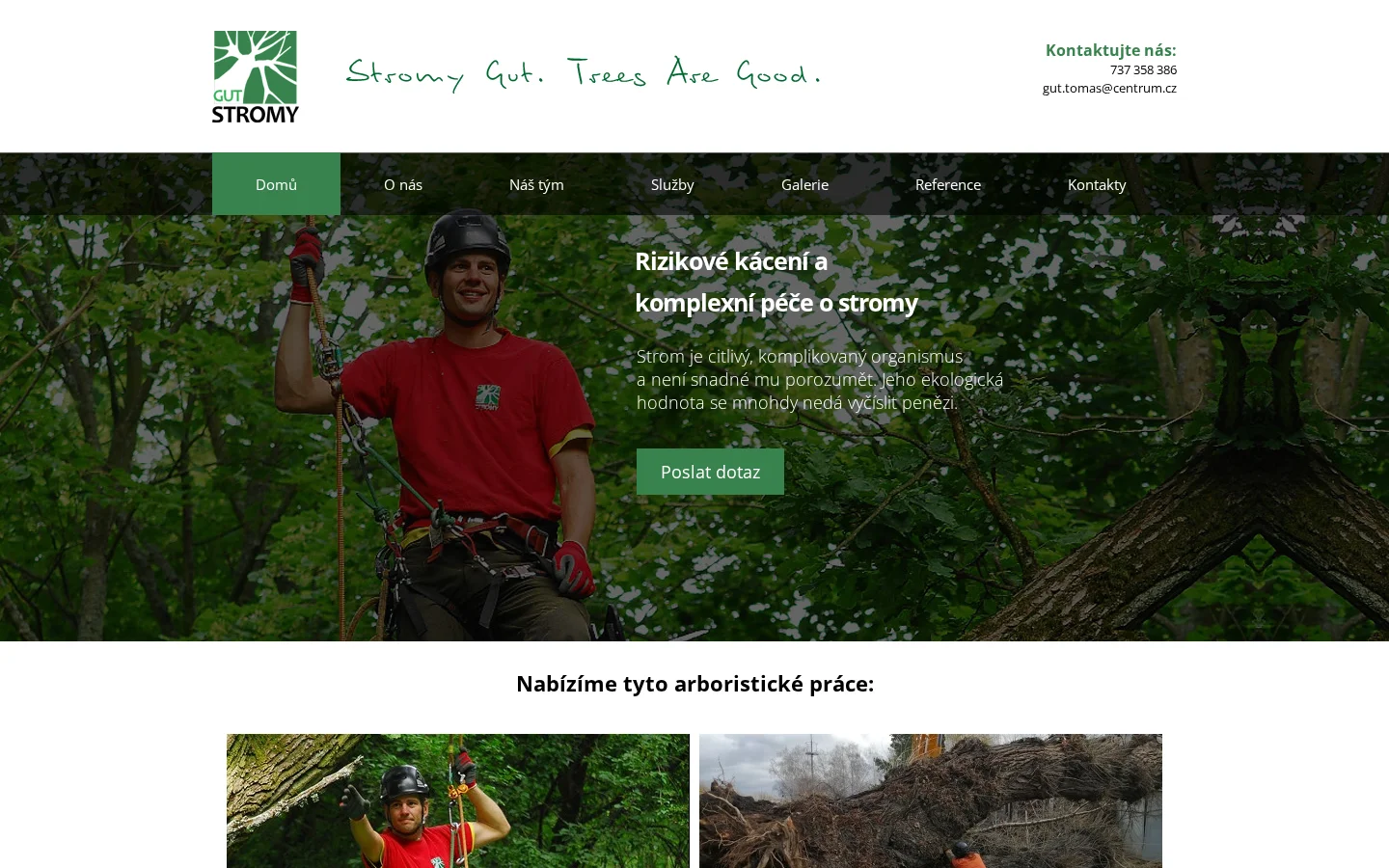 Stromy Gut website