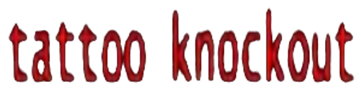 Knockout tattoo logo