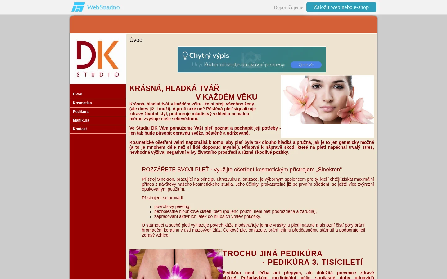 Studio DK - Drahomíra Kolářová website