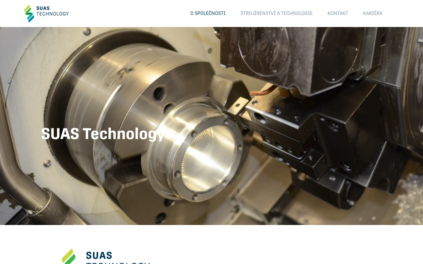 SUAS Technology s.r.o. website