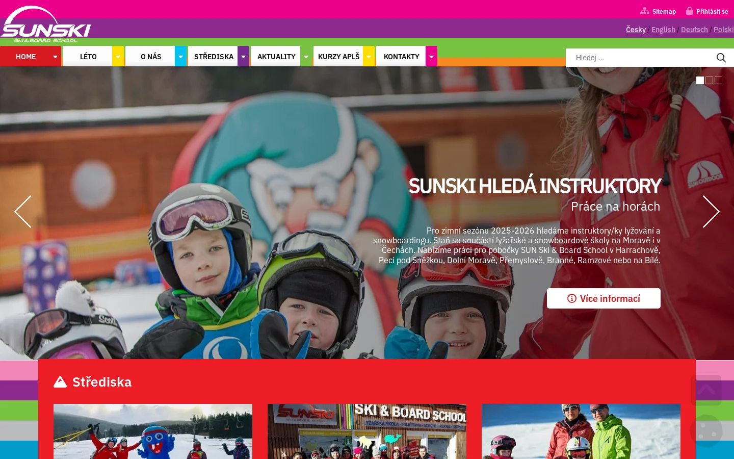 SUNSKI website