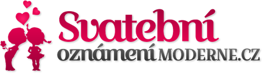 Svatební oznámení moderně.cz logo