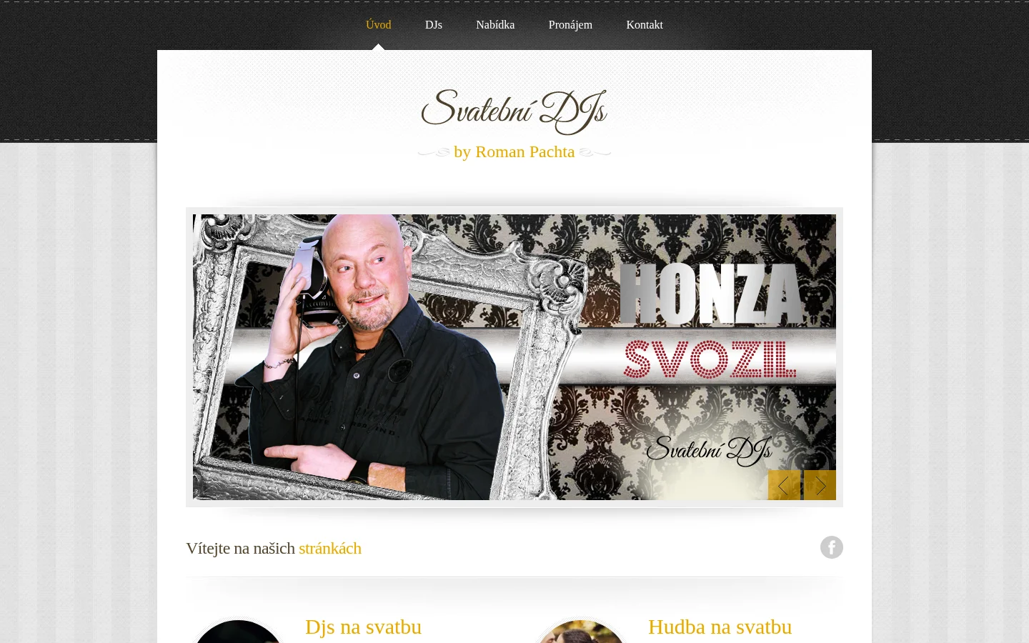 Roman Pachta – Svatební DJ’s website