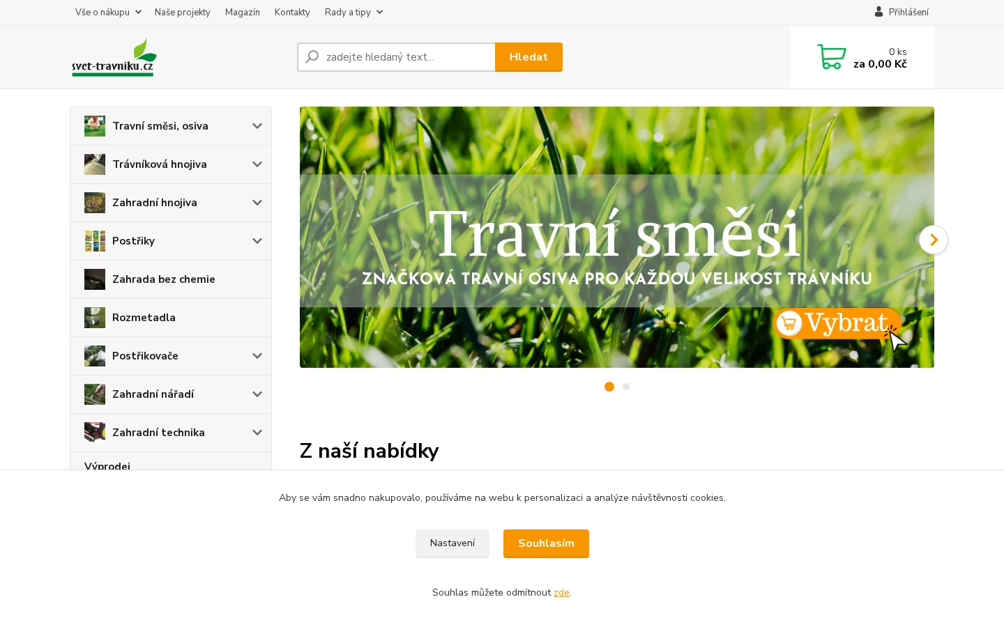 svet-travniku.cz website