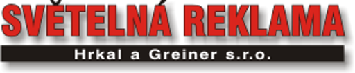 SVĚTELNÁ REKLAMA Hrkal a Greiner, s.r.o. logo