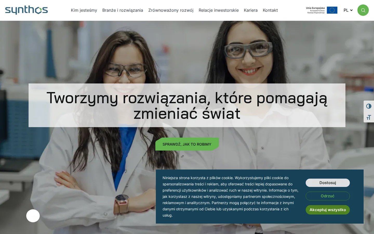 Synthos website
