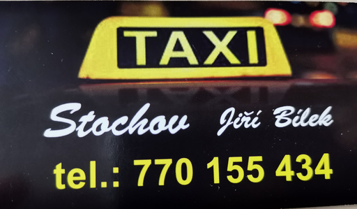 Taxi Stochov - Jiří Bílek logo