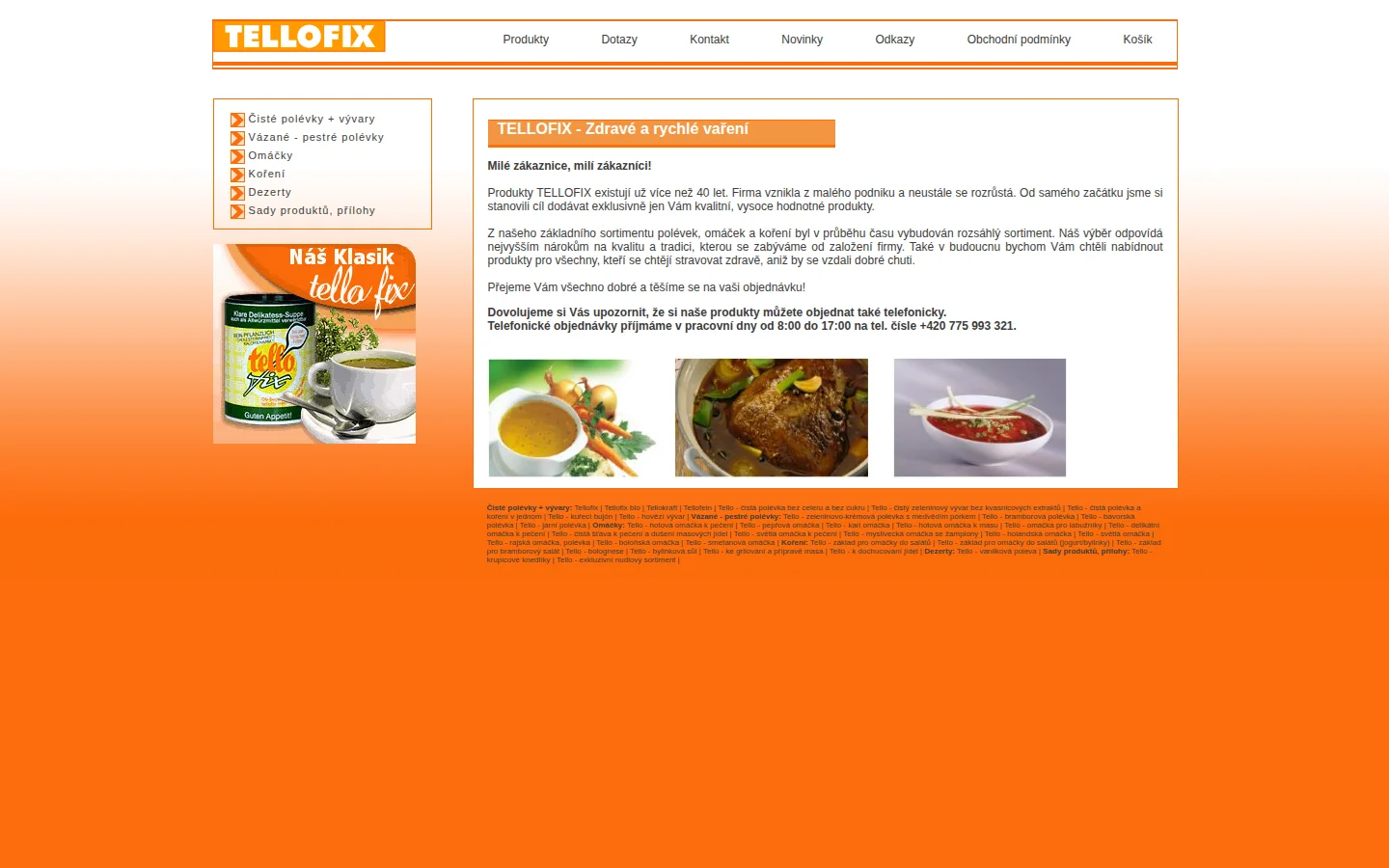 TELLOFIX.cz website