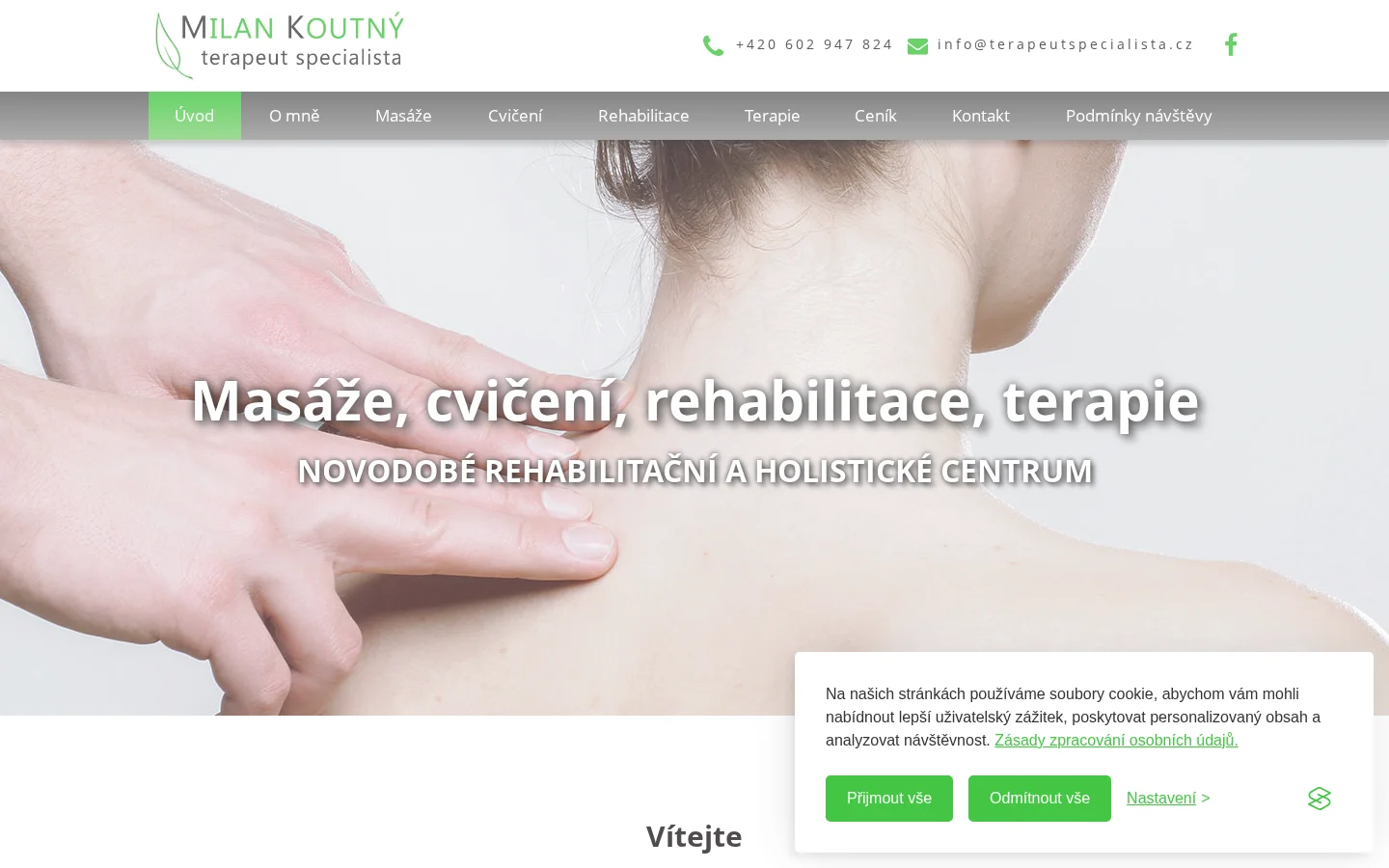 Milan Koutný website