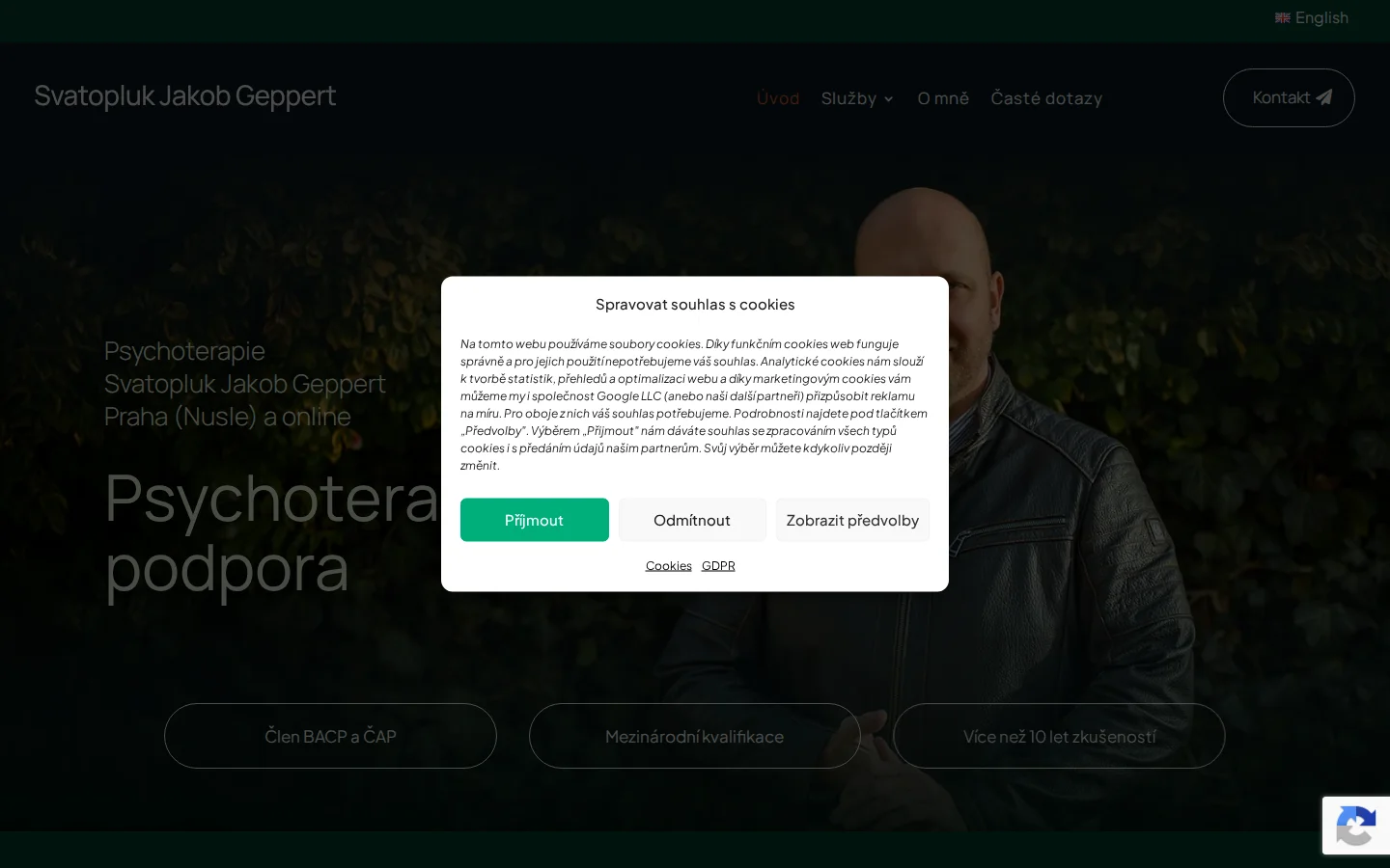 Psychoterapie Svatopluk Jakob Geppert website