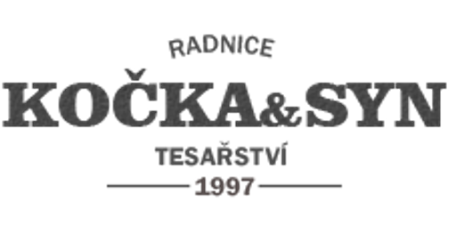 Tesařství Kočka a syn logo