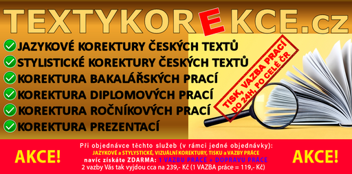 TEXTYKOREKCE.cz logo
