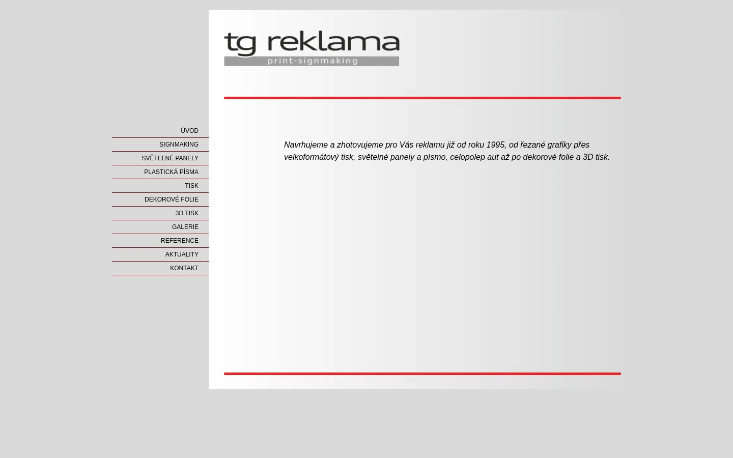 Luděk Petráš - tg reklama website