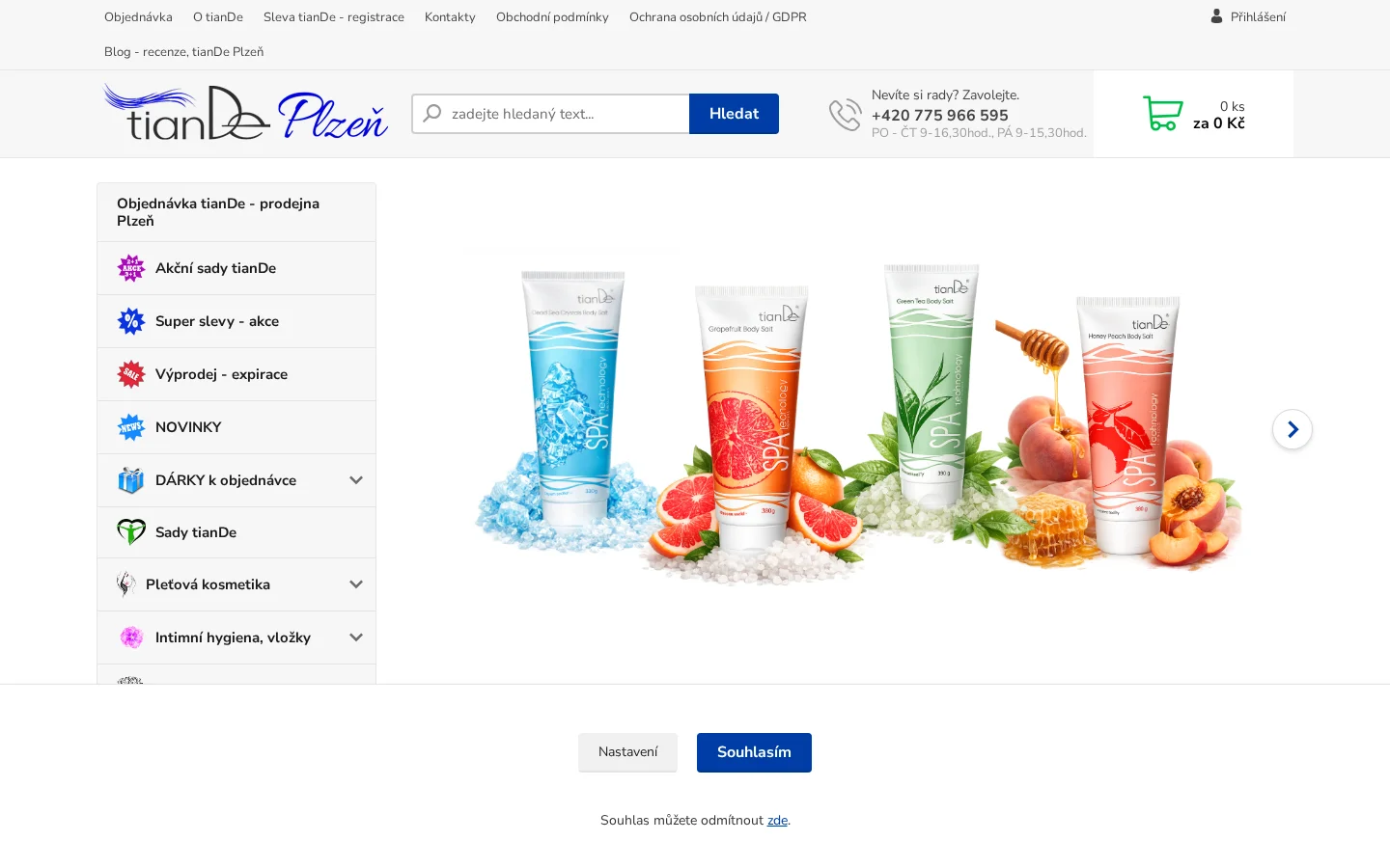 tianDe Plzeň website