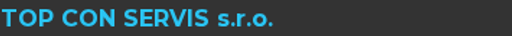 TOP CON SERVIS, s.r.o. logo