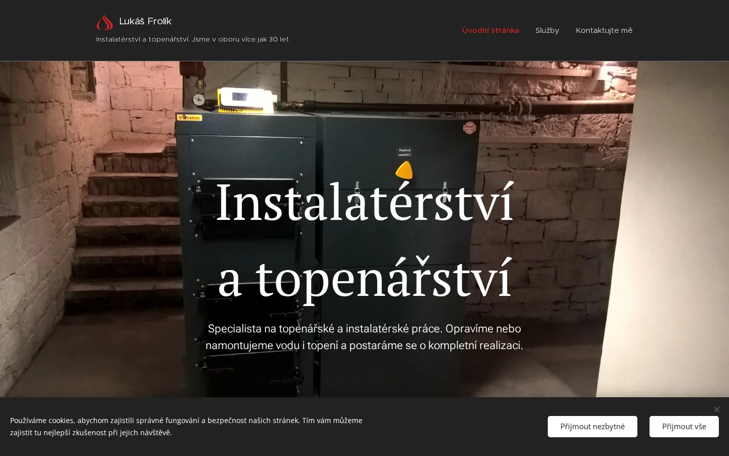 Lukáš Frolík website