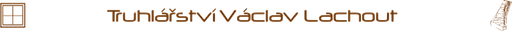 Truhlářství Václav Lachout logo