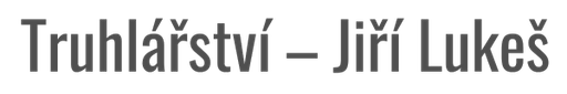 Jiří Lukeš - Truhlářství logo