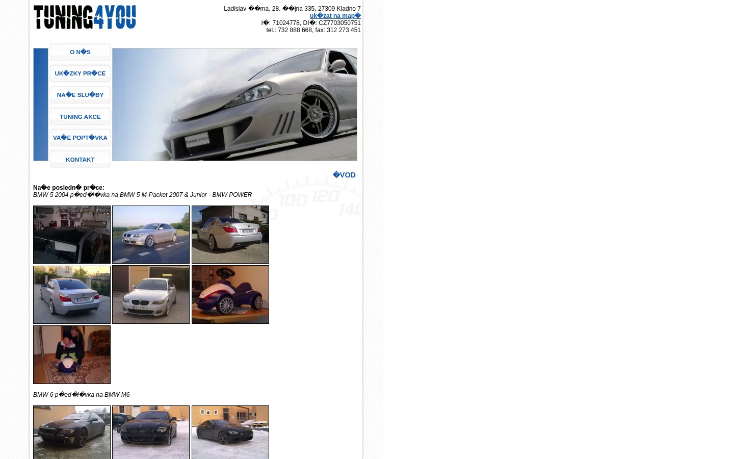 TUNING4YOU website