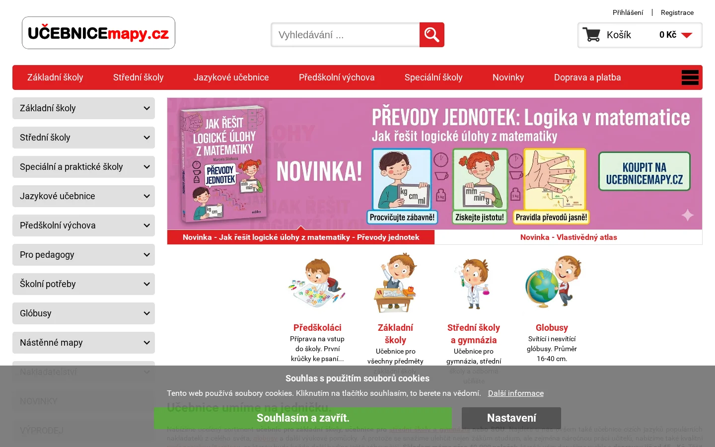UčebniceMapy.cz website