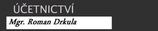 Roman Drkula - účetnictví logo