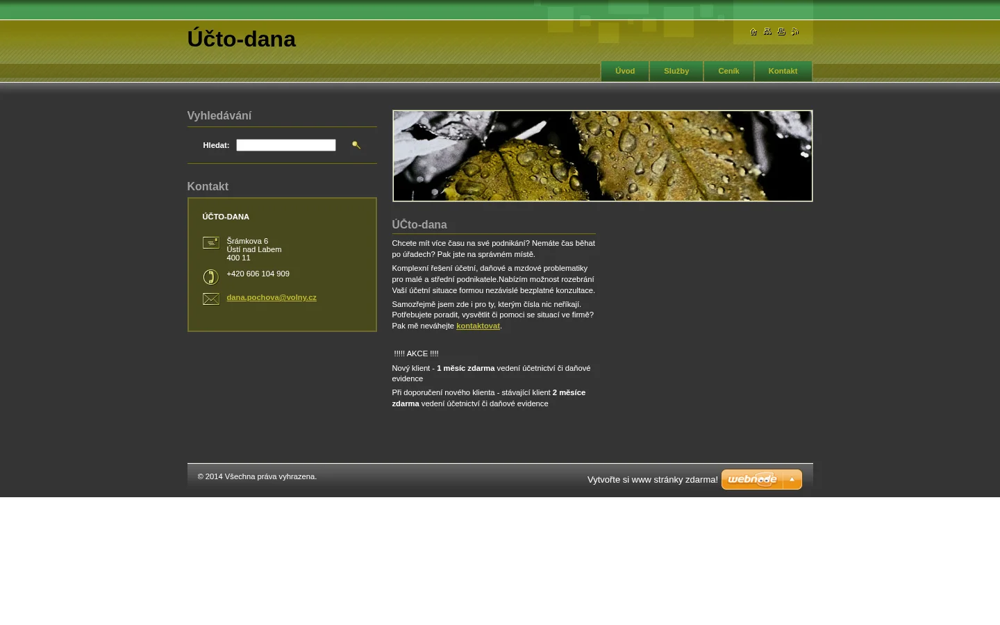 Dana Pochová website