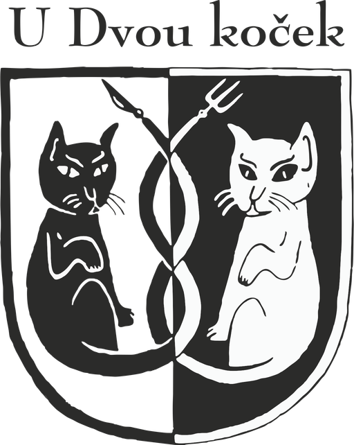 Restaurace U Dvou koček logo