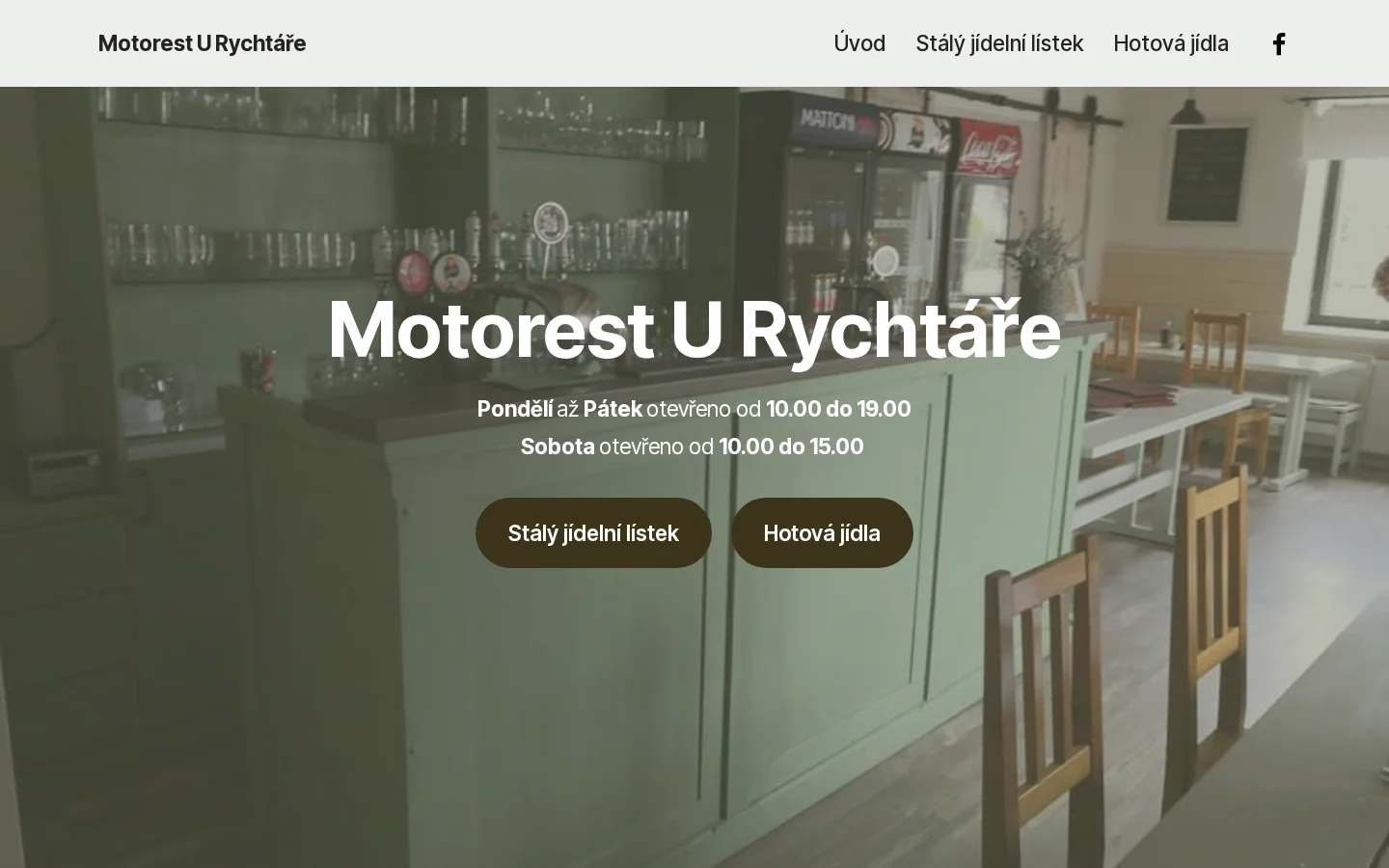 U Rychtáře website