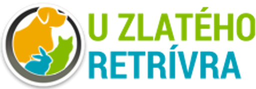 U Zlatého retrívra logo