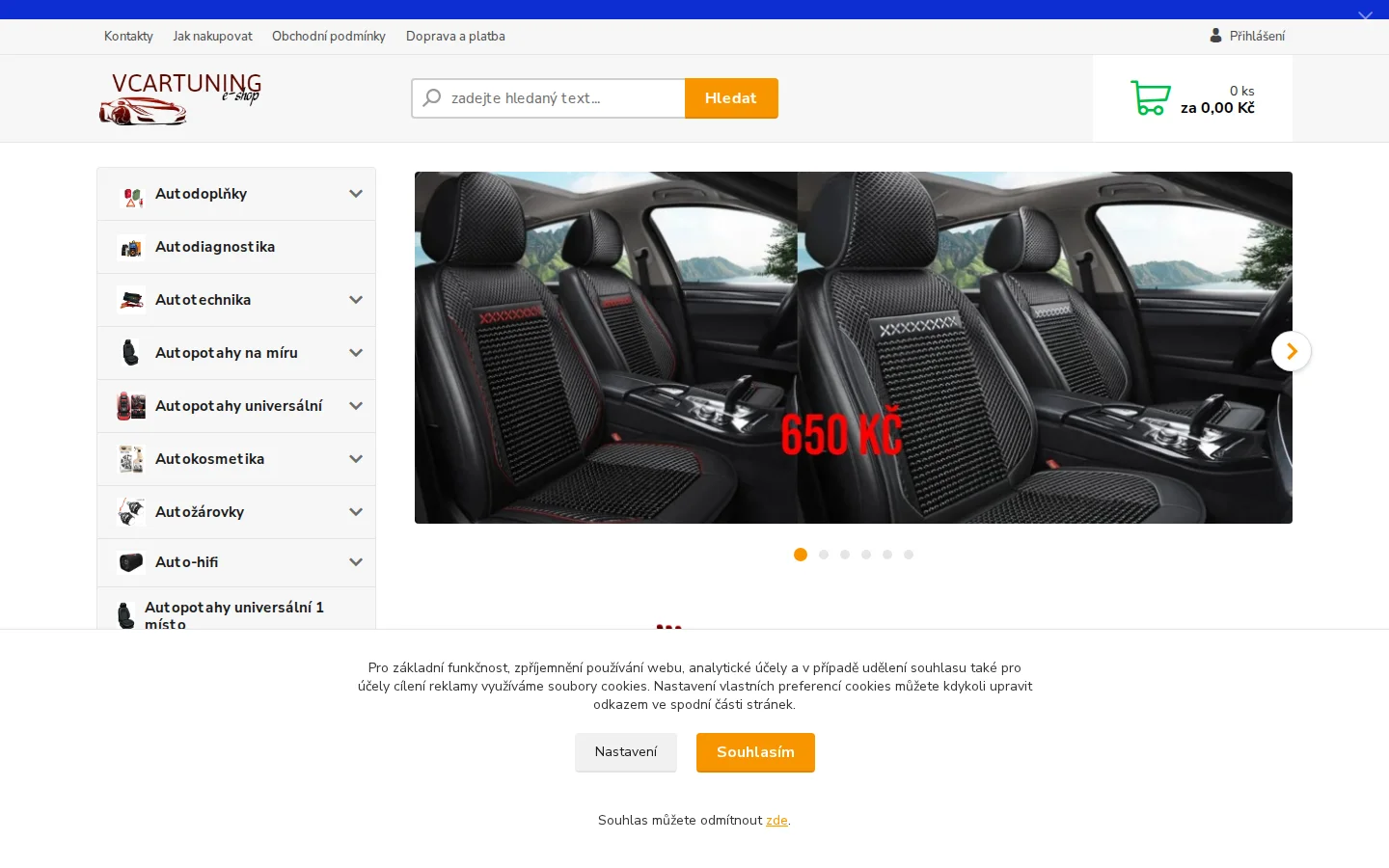 vcartuning.cz website