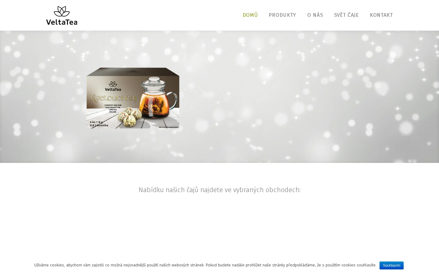 Velta Tea website