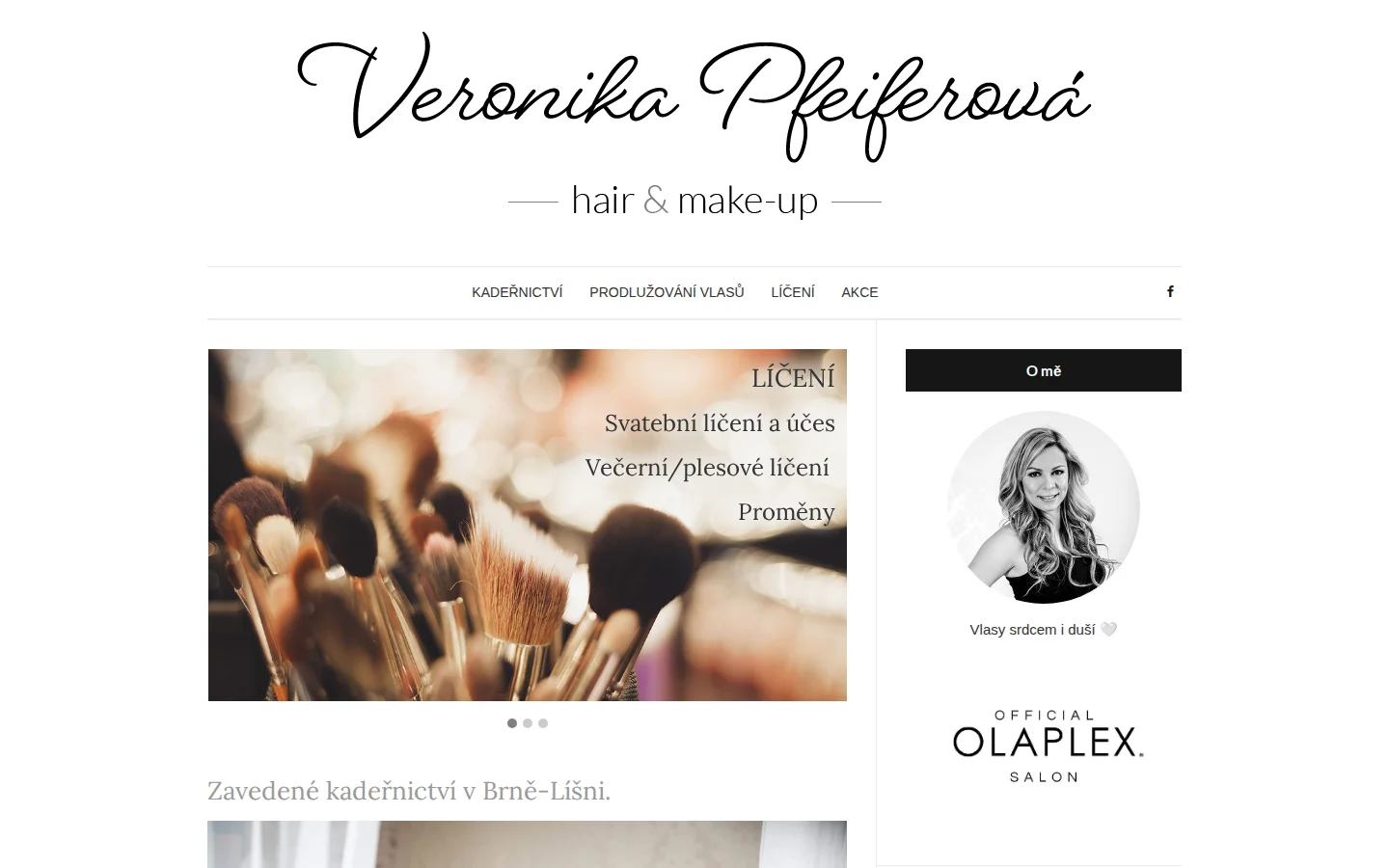 Veronika Pfeiferová website