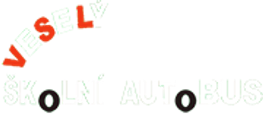 Veselý školní autobus logo